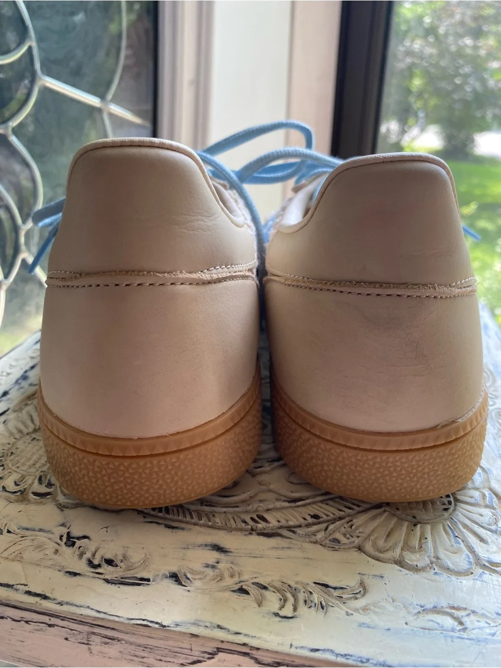 Adidas Handball Spezial Ivory/Baby Blue - CUTE!!! - Picture 10 of 10